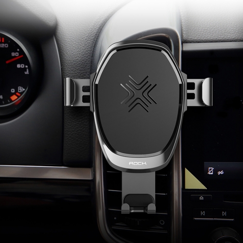 شاحن سيارة لاسلكي من روك - أسود