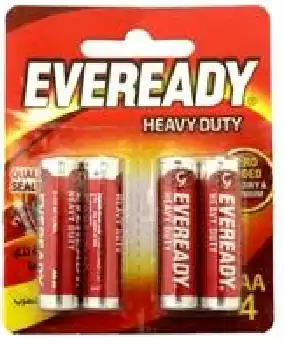 Eveready AA alkaline batteries, one battery