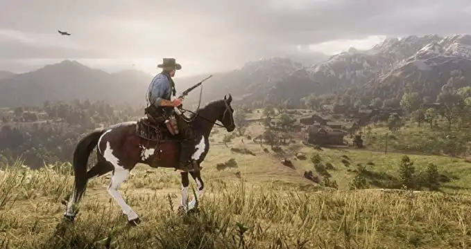 لعبة DVD RED DEAD REDEMPTION II PS4 بلايستيشن 4