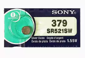 Sony silver oxide batteries, one Battery, SR920SW-371