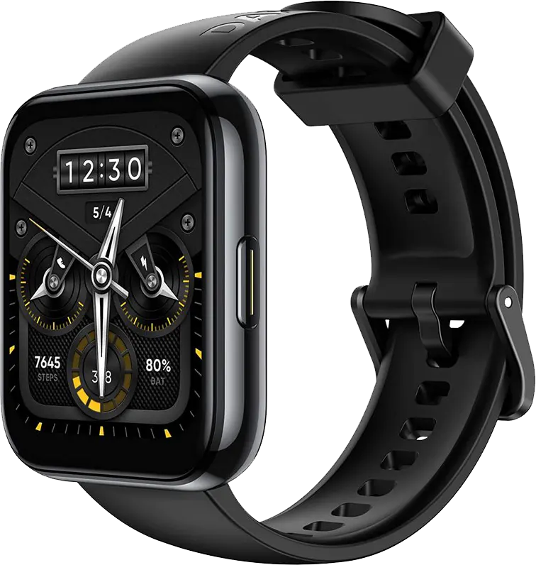 Realme 2 Pro smart watch, Bluetooth 5.0, 1.75 Inch Touch Screen, Water Resistant, 390 mAh battery, black