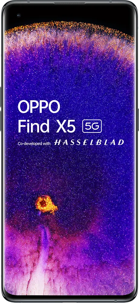 OPPO FIND X5 Dual SIM, 256GB Memory, 8GB RAM, 5G, Black