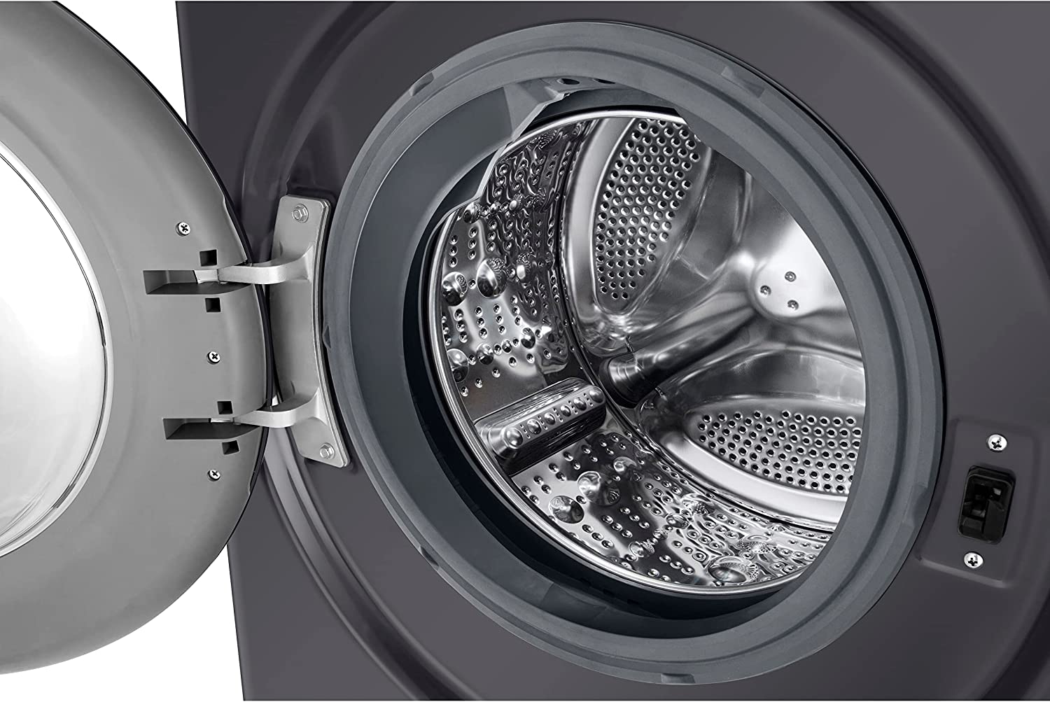 LG Vivace Front Loading Fully Automatic Washing Machine, 8 KG,  Black, F4R3TYG6J