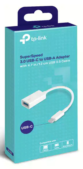 TP-LINK SUPER SPEED 3.0 USB-C TO USB-A ADAPTER UC400