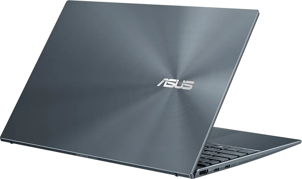 لاب توب أسوس زينبوك 13 UX325EA-OLED007W، معالج Intel® Core™ i7-1165G7، الجيل الحادي عشر، رامات 16 جيجابايت، 1 تيرابايت SSD هارد، Intel Iris X® Graphics، شاشة 13.3 بوصة OLED FHD، ويندوز 11، رمادي