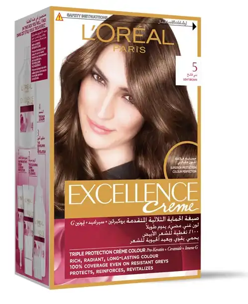 L'Oreal Excellence Hair Color 5 Light Brown