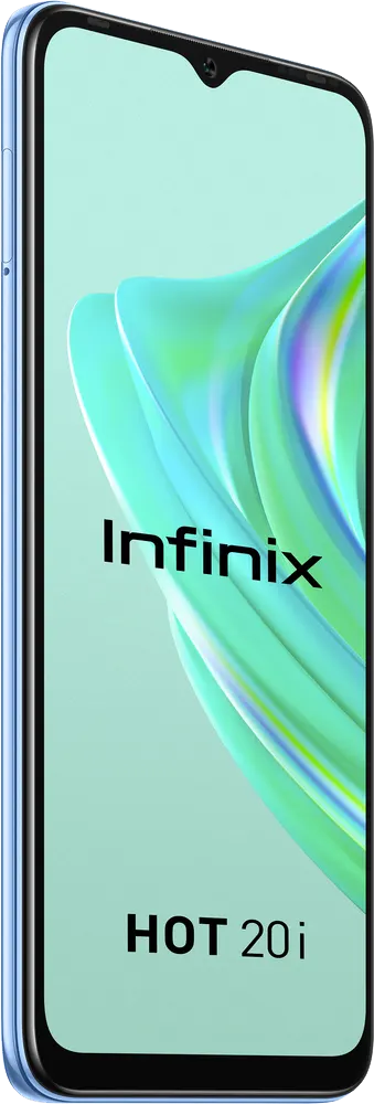 Infinix Hot 20i mobile phone, dual SIM, 128 GB internal memory, 4 GB RAM, 4G LTE, blue