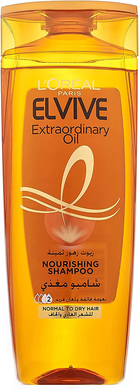 L'Oreal Elvive Extraordinary Oil Shampoo, Normal to Dry 400 ML