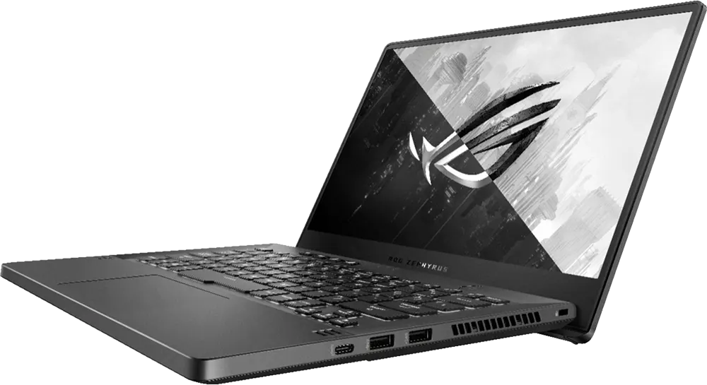 Asus Rog Zephros G14 GA401QM-HZ025T Laptop, AMD Ryzen™ 9-5900HS, 16GB RAM, 1TB SSD, NVIDIA® GeForce RTX™ 3060 6GB GDDR5, 14 Inch FHD, Windows 10, Gray