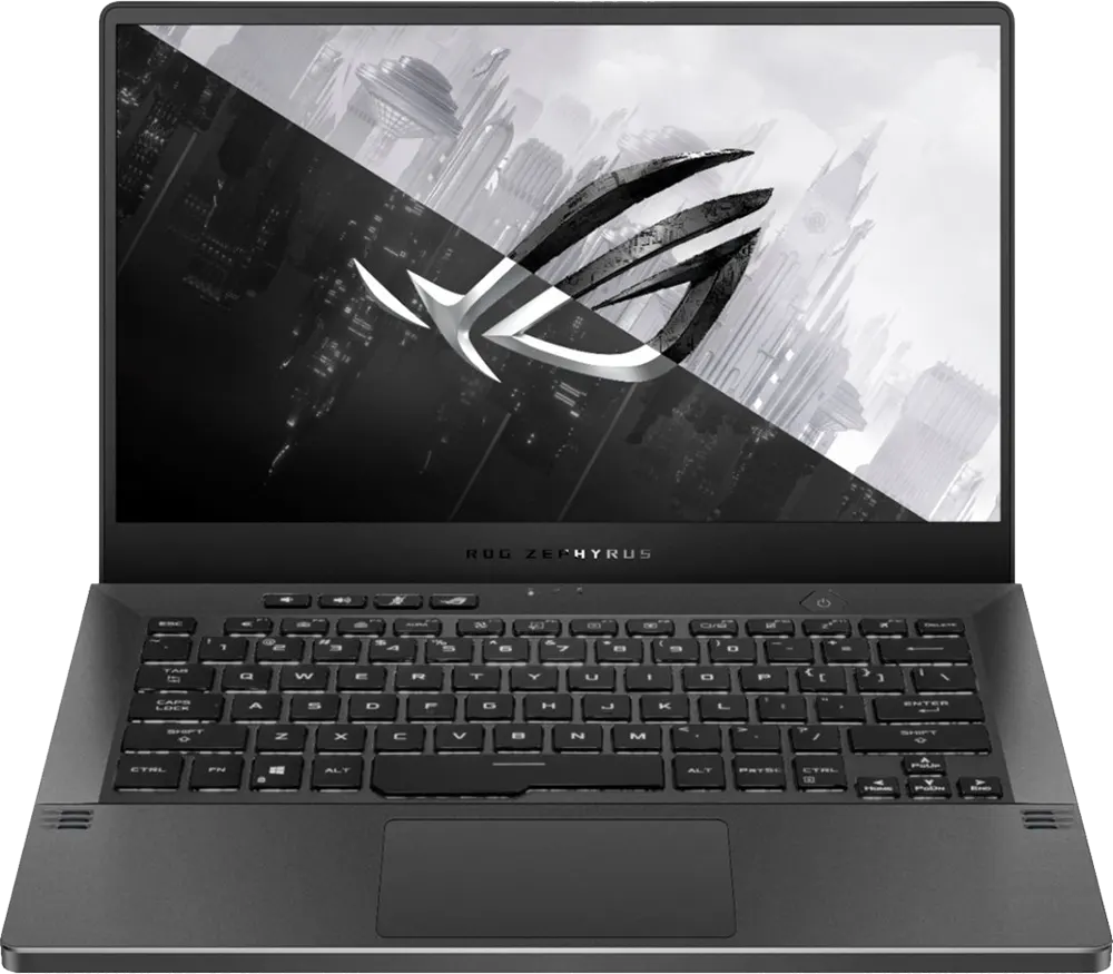 Asus Rog Zephyrus G14 GA401QM-K2012T Laptop, AMD Ryzen™ 9-5900HS, 16GB RAM, 1TB SSD, NVIDIA® GeForce RTX™ 3060 6GB GDDR5, 14.4 Inch WQHD, Windows 10, Gray