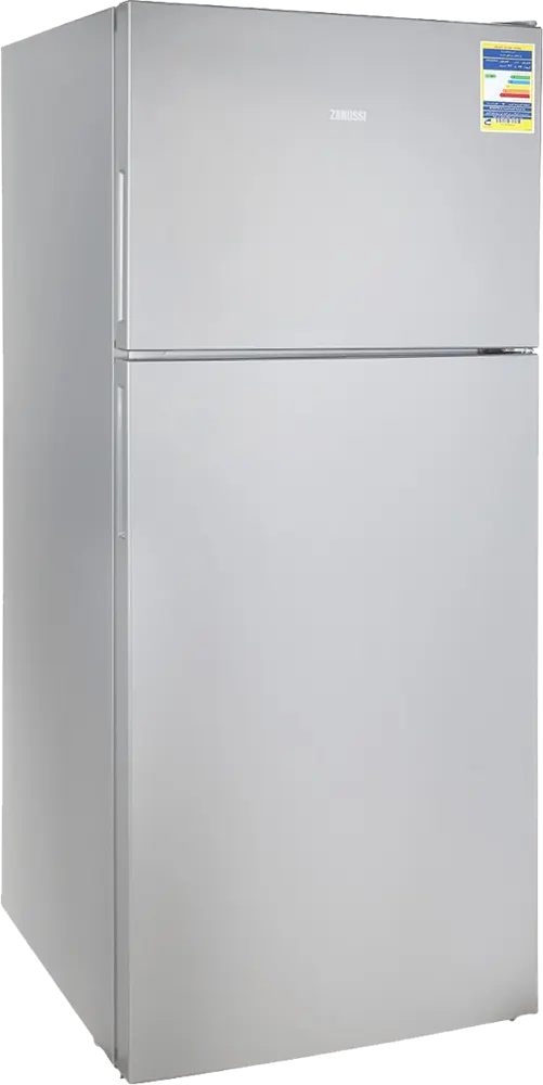 Zanussi Refrigerator, No First, 445 Liters, 2 Doors, Silver, ZRT45200SA