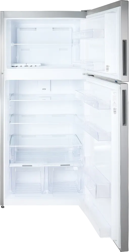 Zanussi Refrigerator, No First, 445 Liters, 2 Doors, Silver, ZRT45200SA