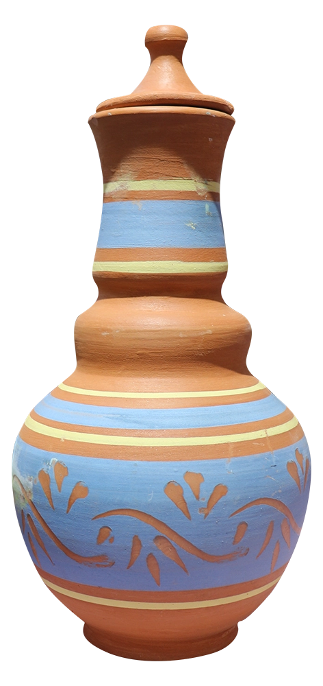 قله فخار أسواني - ألوان متعددة