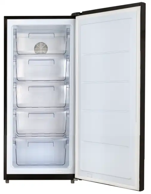 Unionaire Upright Freezer, No Frost, 5 Drawers, Black, UFN-205EBEBA-DH