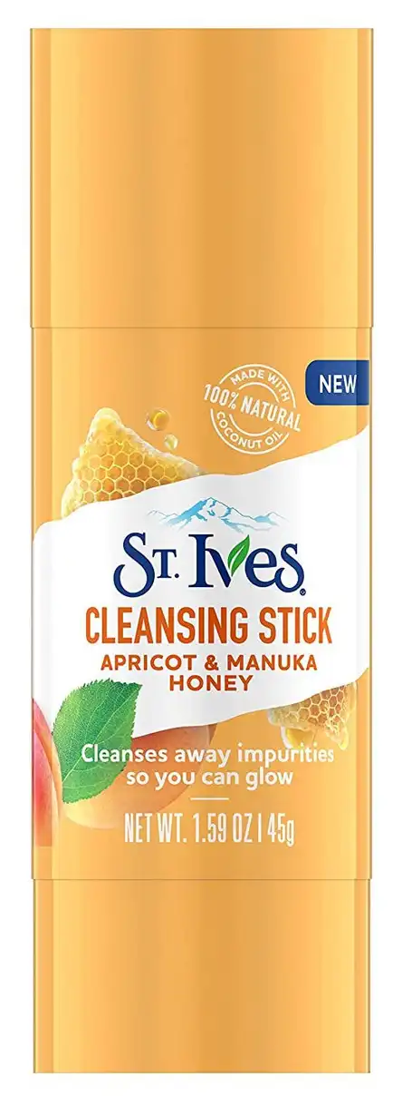 كلينزينج ستيك بخلاصة المشمش وعسل المانوكا ينظف البشرة من الشوائب ويعطي لمعة و اشراقة للوجه  من سانت ايفز 145جم