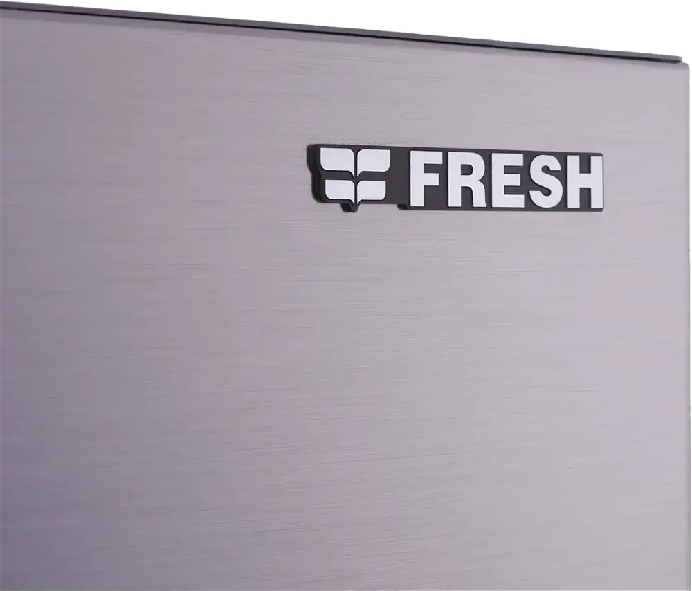 Fresh Refrigerator, No Frost, 397 Liters, 2 Doors, Plasma, Stainless, FNT.B470CT
