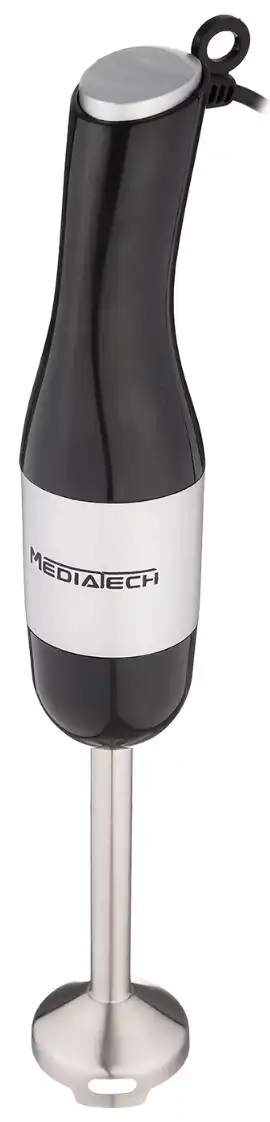 Media Tech Hand Blender, 450 Watt, 700 ml, with Whisk, Black MT-HB25
