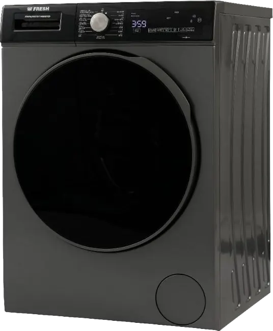 غسالة فول أوتوماتيك فريش، تحميل أمامي، 10 كيلو، 6 كيلو مجفف، أنفرتر،بخار، رمادي، FFM10-6VST3-T1400GPGD