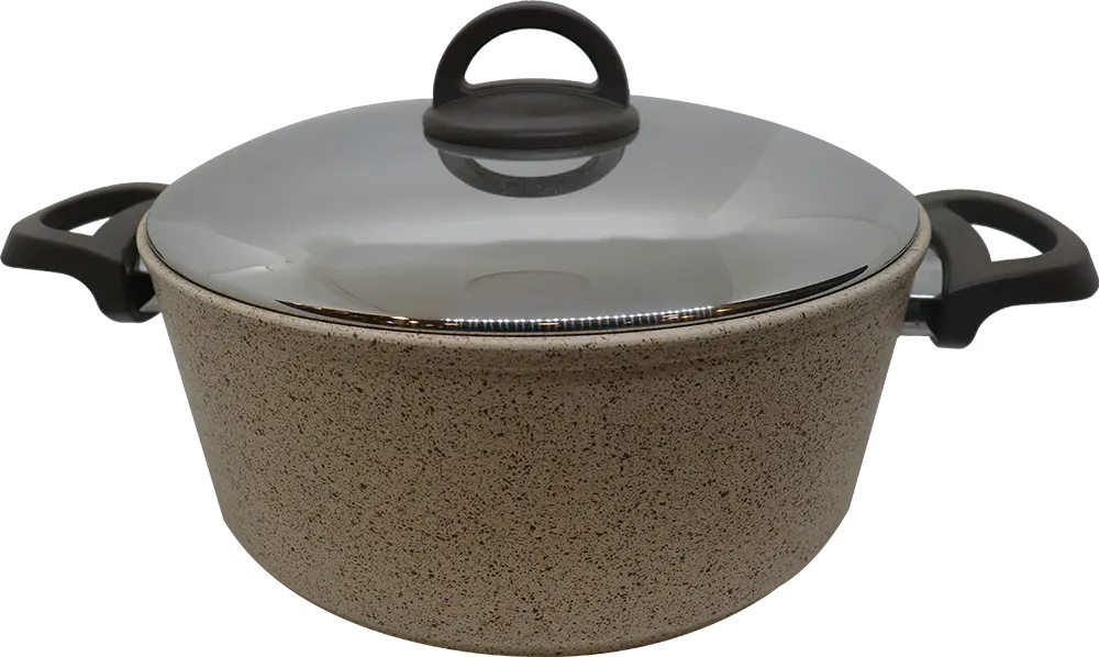 حله جيرانيت كوكين غطاء ستيل مقاس 26 -بيج