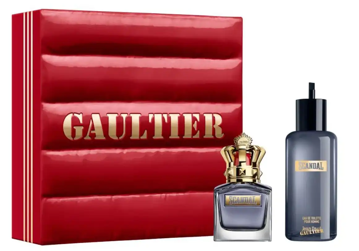 SCANDAL BY Jean Paul Gaultier FOR MEN EDT 50ML&REFLL 200ML SET