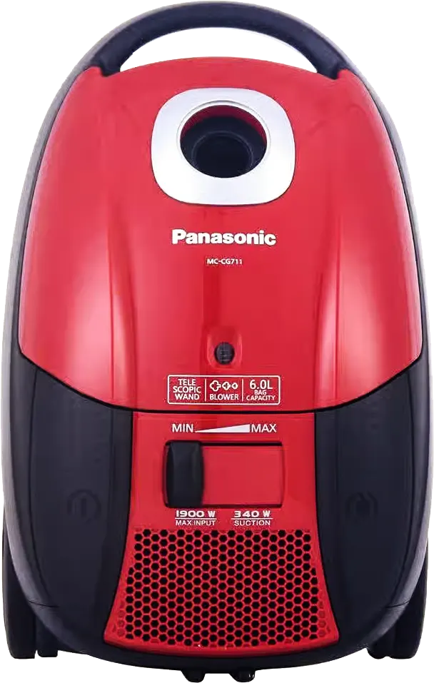Panasonic Vacuum Cleaner, 1900 Watt, Red, MC-CG711