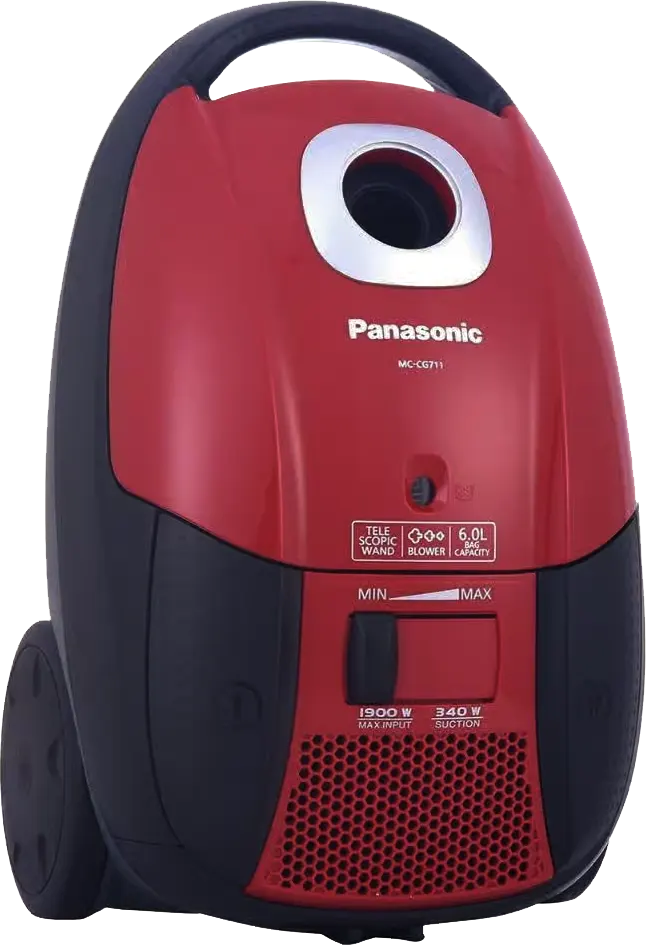 Panasonic Vacuum Cleaner, 1900 Watt, Red, MC-CG711