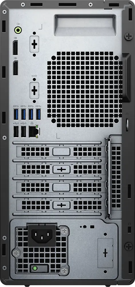 كمبيوتر مكتبي ديل اوبتي بليكس 3090 معالج إنتل كور I3-10105، رامات 4 جيجا بايت،هارد ديسك 1 تيرابايت، بطاقة رسومات إنتل مدمجة