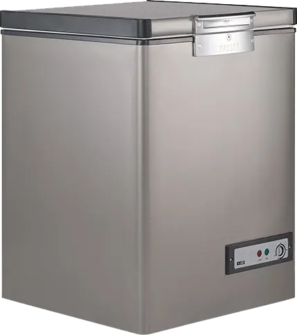 Passap chest deep freezer, defrost, Silver, ES171