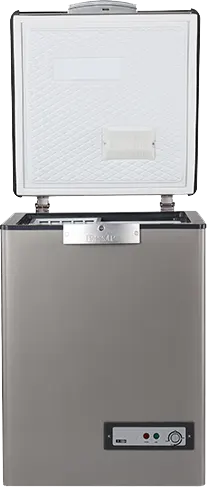Passap chest freezer, defrost, internal steel, ES171