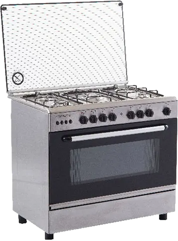 Royal Fast Cooker, 60x90 cm, 5 Burners, silver, 2010263