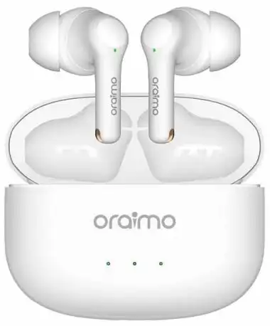 Oraimo FreeBuds 3 OEB-E104D, Bluetooth, 500 mAh battery, white