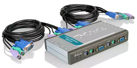 D-LINK 4 PORT USB KVM SWITCH DKVM-4U