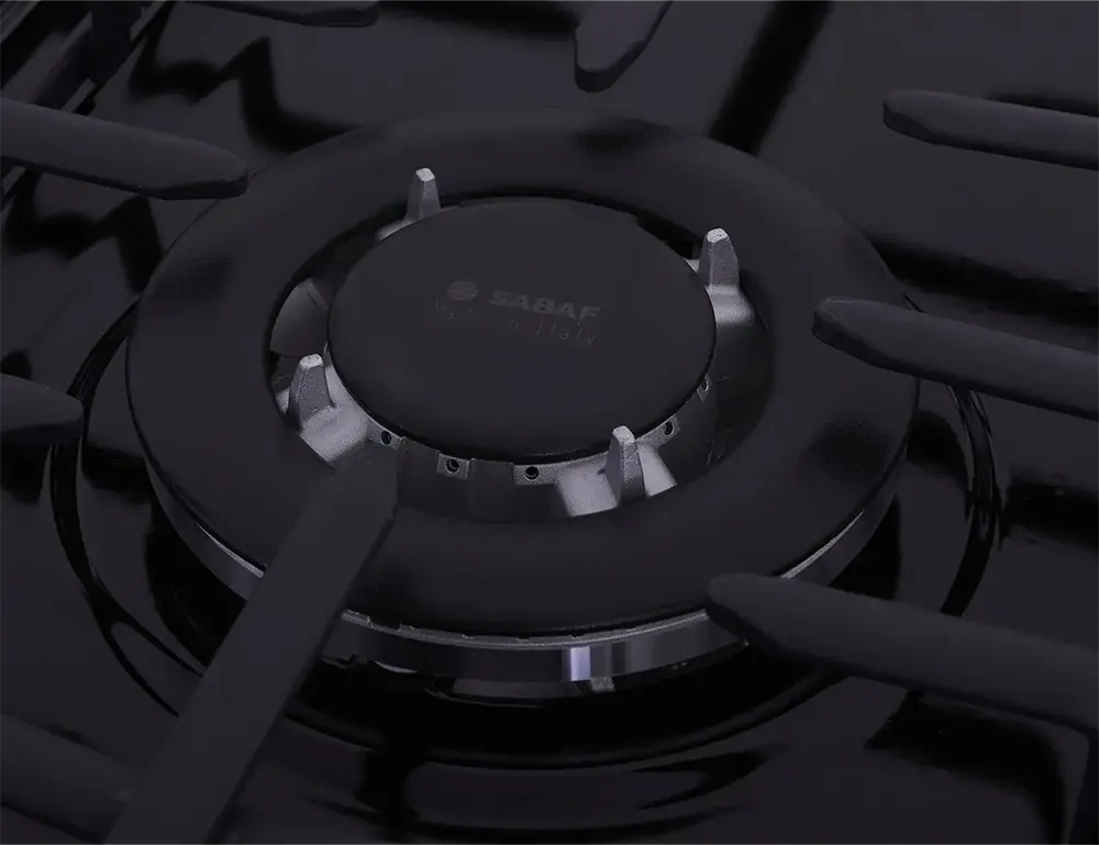 بوتاجاز يونيون ايراي ايكو، 60x90 سم، 5 شعلة ، أسود،  C69EB-AC-447-ECO-2W