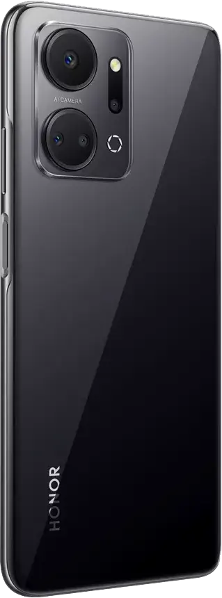 Honor X7A Dual SIM, 128GB Memory, 4GB RAM, 4G LTE, Midnight Black