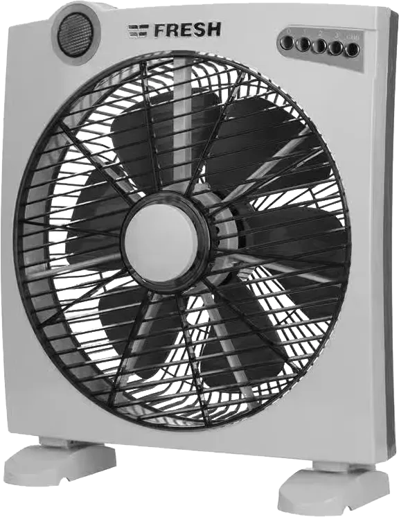 مروحة بوكس فريش ماجيك، 14 بوصة، رمادي