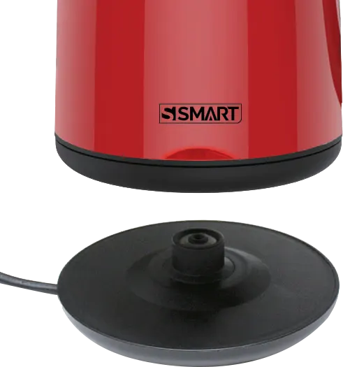 غلاية مياه كهربائية استانلس سمارت، 1.7 لتر، 1800 وات، أحمر، SKT1017RS
