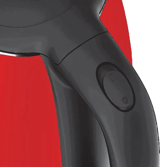 غلاية مياه كهربائية استانلس سمارت، 1.7 لتر، 1800 وات، أحمر، SKT1017RS