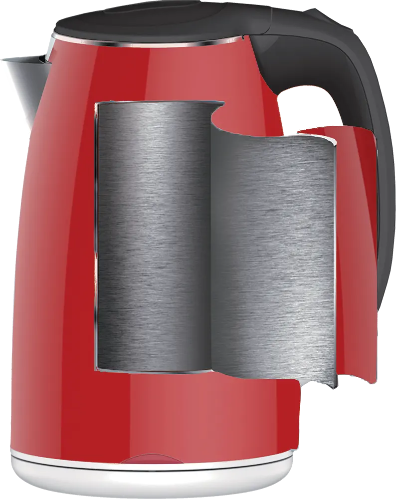 غلاية مياه كهربائية استانلس سمارت، 1.7 لتر، 1800 وات، أحمر، SKT1017RS