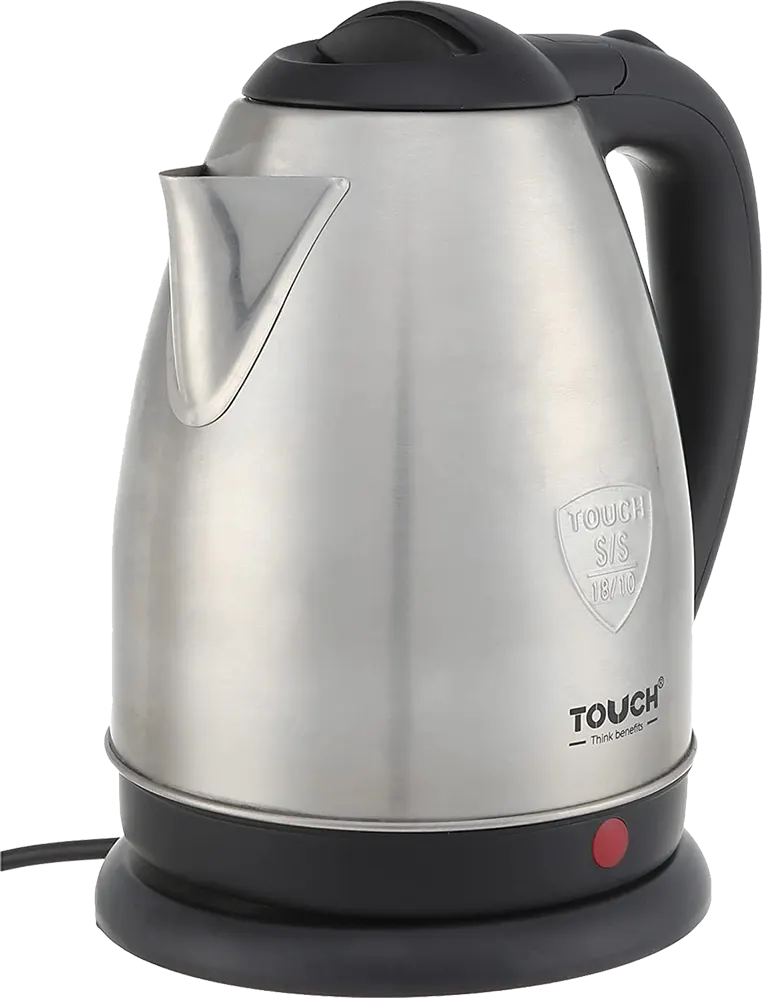 Touch Elzenouki Star Stainless Electric Water Kettle, 1.8 Liter, 1500 Watt, Silver, TOUCH-40319