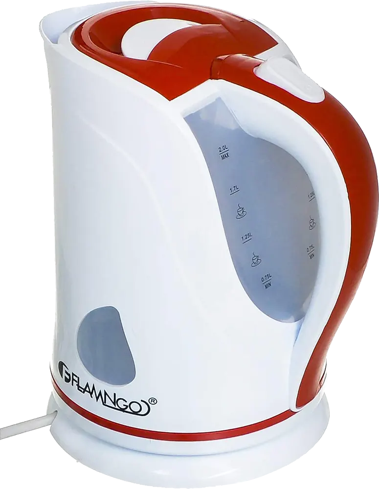 غلايه فلامنجو بلاستيك 2 لتر FM-4002 (ضمان الوكيل)