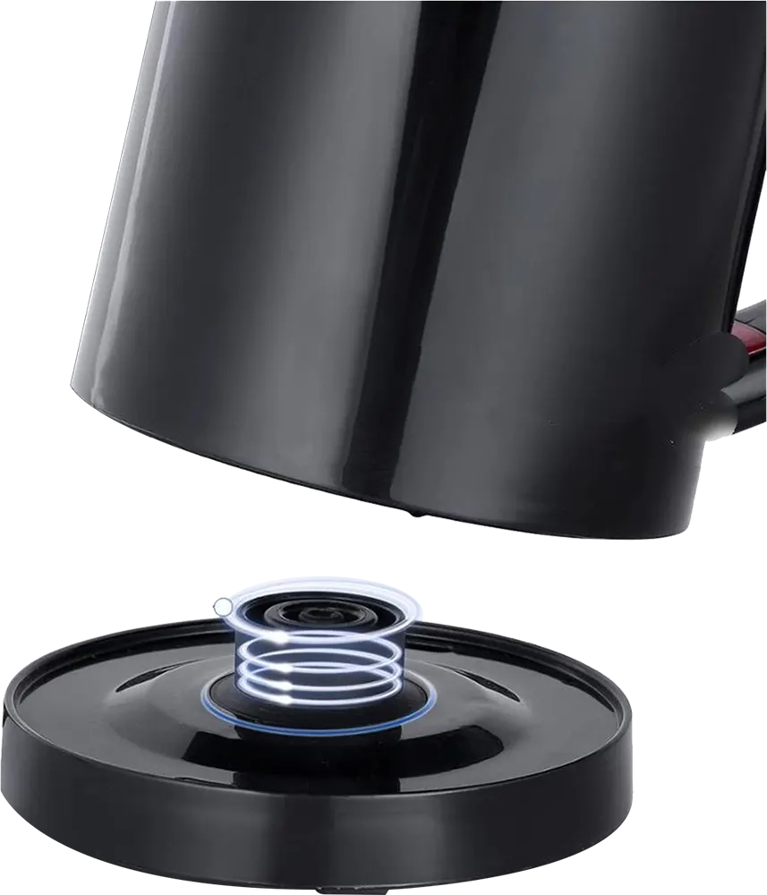 Sonifer Electric Water Kettle, 0.5 Liter, 600 Watt, Inner Stainless Steel, Black SF-2058