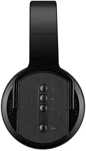سماعة رأس لاسلكية سودو تويست اوت MH2 ،مكبر صوت ، صوت عالي الجودة، أسود