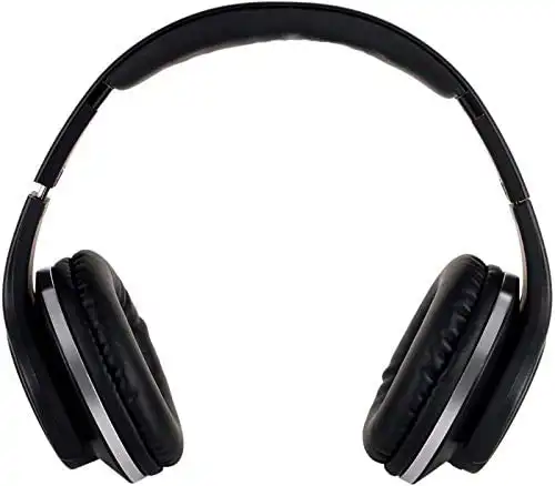 سماعة رأس لاسلكية سودو تويست اوت MH1 ،مكبر صوت ، صوت عالي الجودة، أسود