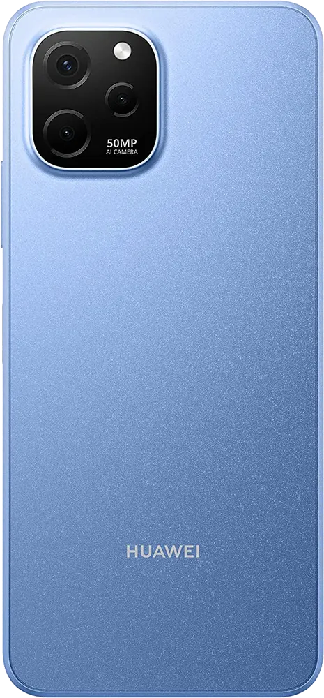 Huawei Nova Y61 Dual SIM Mobile, 64GB Memory, 4GB RAM, 4G LTE, Sapphire Blue