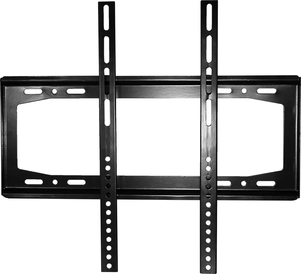 حامل شاشة حائطي أصالة ثابت، (26-62) بوصه، أسود، B52