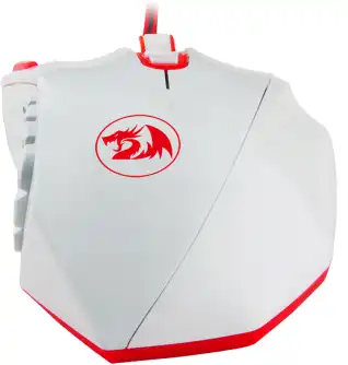Redragon Gaming Mouse, Wired, 2400 DPI, White, M901W-1
