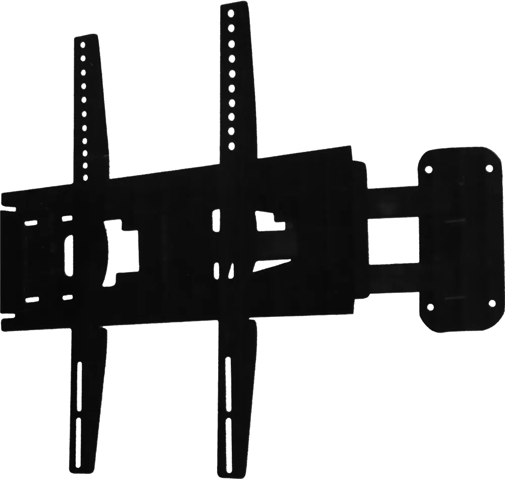 حامل شاشة حائطي أصالة متحرك، (32-48) بوصة، أسود، 5000