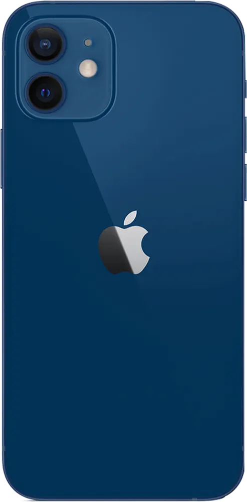 iPhone 12 Single SIM Mobile, 128GB Internal Memory, 4GB RAM, 5G Network, Blue