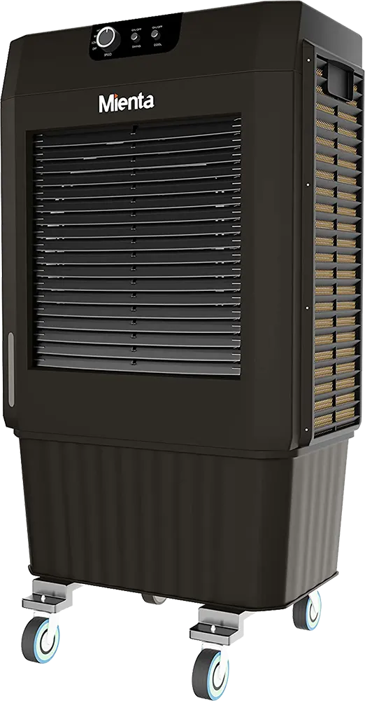 Mienta Desert Air Conditioner, 85 Liters, 3 Speeds, Black, AC49138A