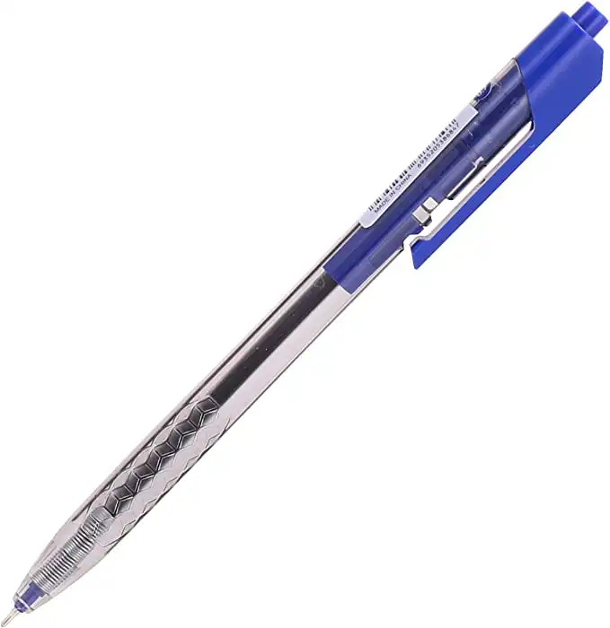 قلم حبر جاف، 7 ملم، أزرق، Q01330